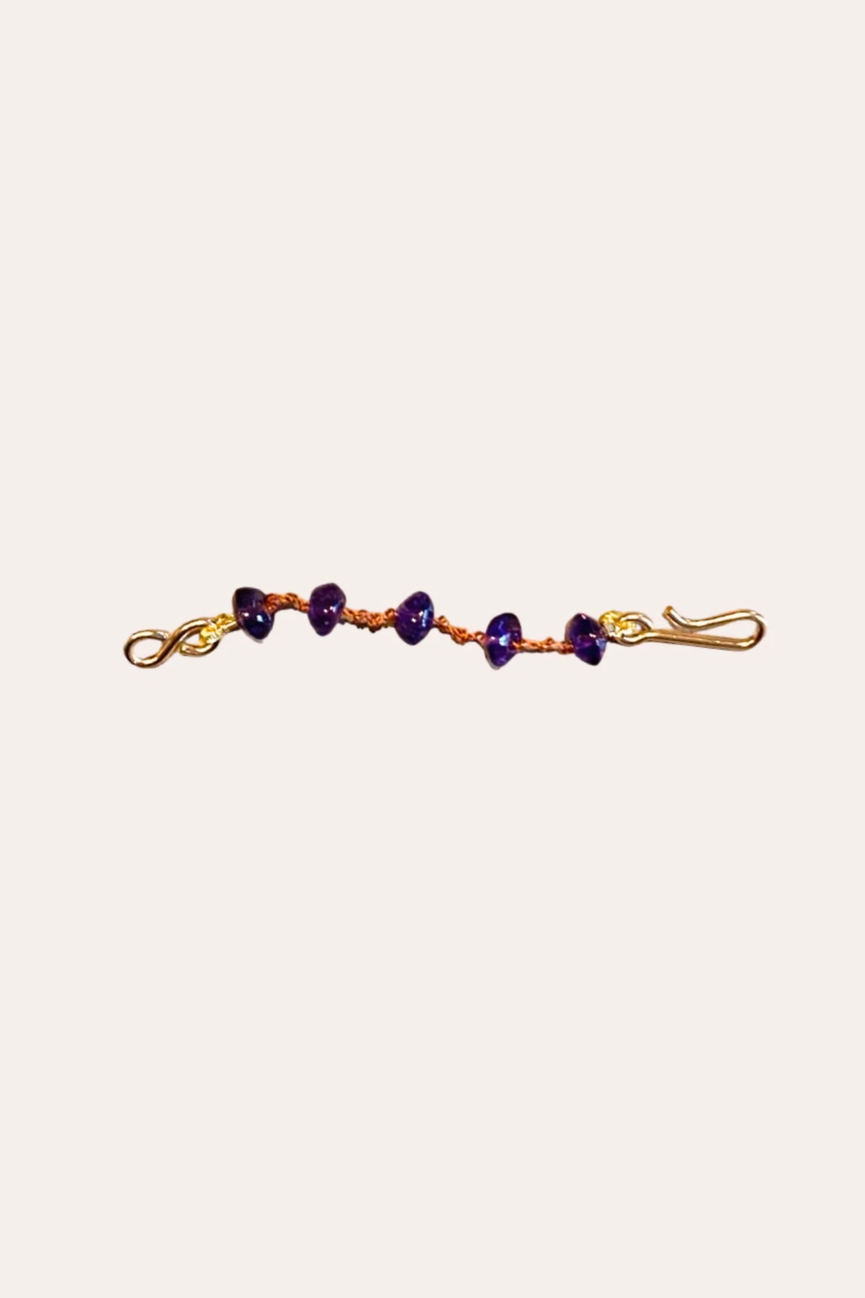 Necklace Extension - Amethyst